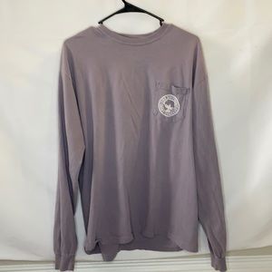 The Southern Shirt Company - Light Purple - Mountain Weekend Long Sleeve Tee